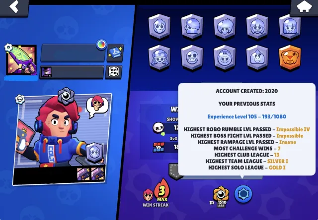 🪐 Challenger Colt 🪐 🦠 Virus 8-Bit 🦠 – Read the description!, trophies 16553, brawlers 53