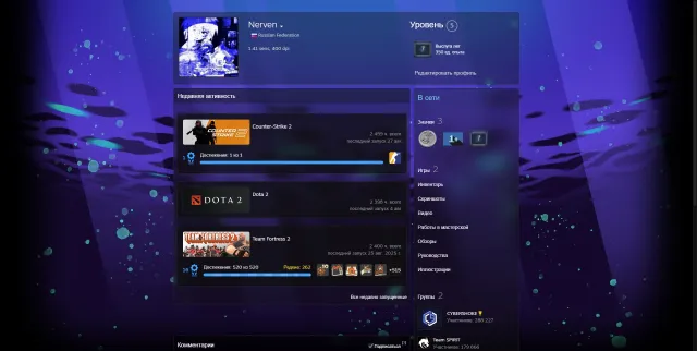 🌌 ACCOUNT WITH PRIME, 2.5K HOURS + 5 YEAR MEDAL AND Global Offensive MEDAL 🌌, Sale, With inventory, Has PRIME