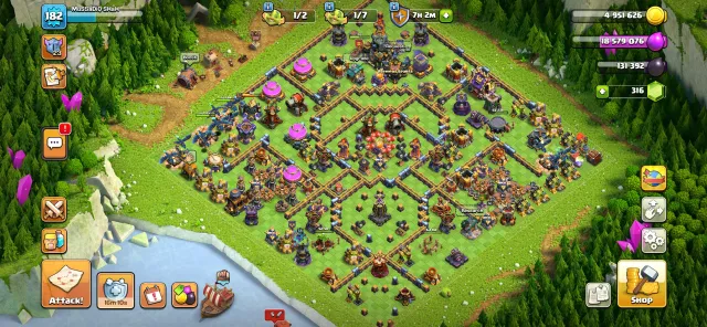🔴 TH 17 near max 🔴| 81-96-40-65-54-11 || 6️⃣ Builders ||🚨 13 EQUIPMENTS 🚨|| FULL ACCESS ✔️, 17 TH Main Village, 10 TH Builder