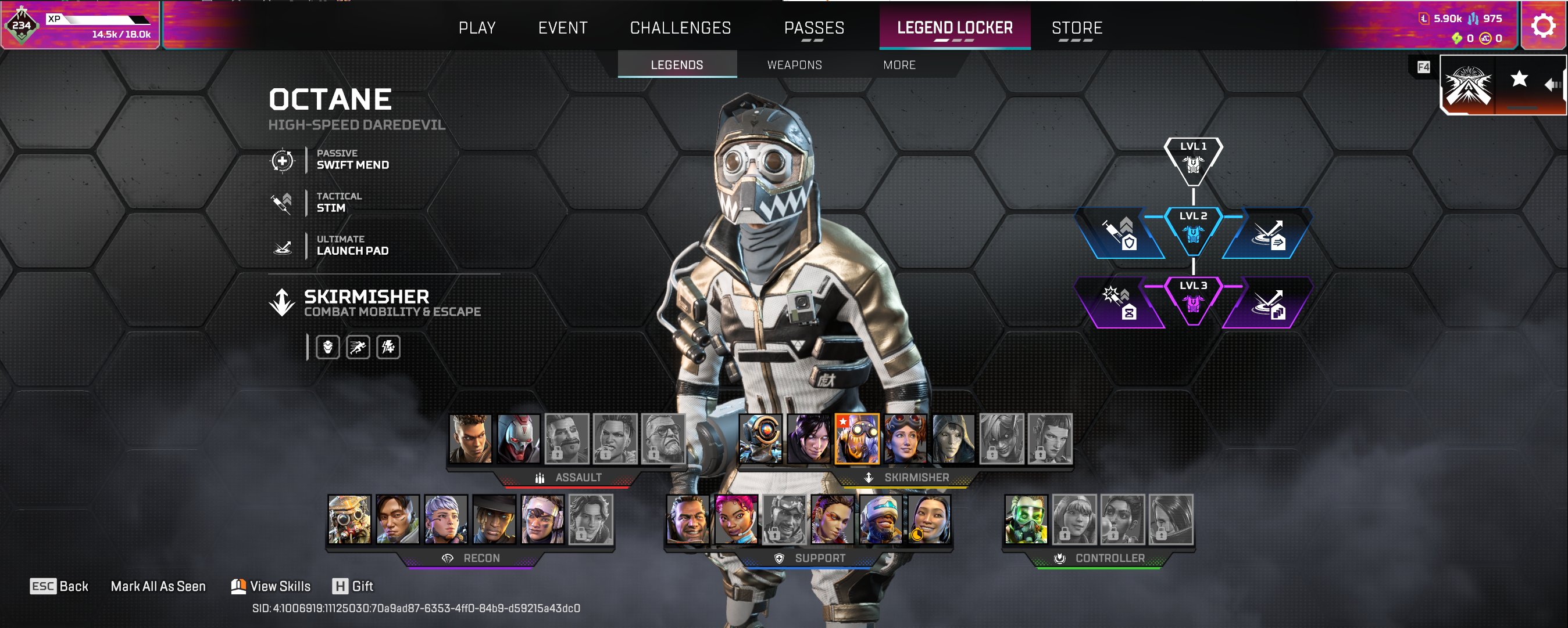 ☑️EA+STEAM+PSN+XBOX☑️LVL 234☑️BRONZE RANK☑️17 LEGENDS☑️47 LEG ITEMS☑️5.9K LT☑️FULL ACCESS☑️, Bronze, 234 level, Relic: No