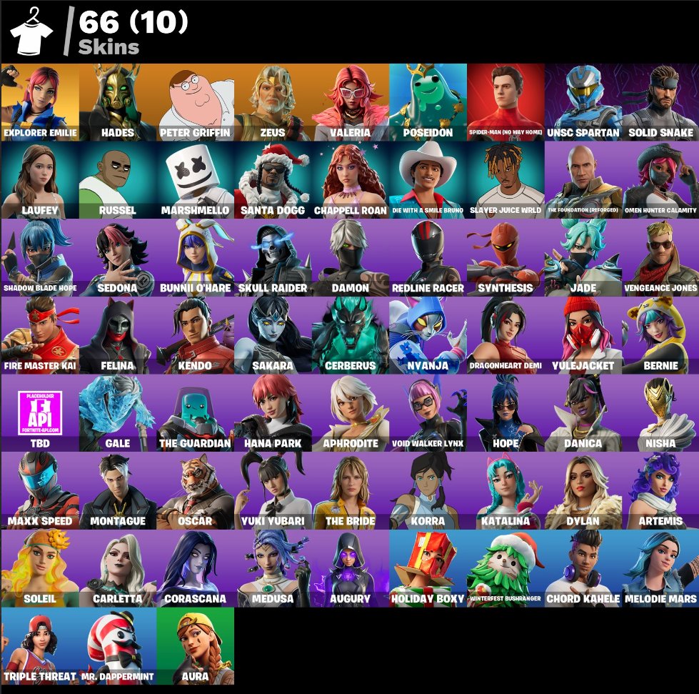 👽66 SKINS👽⭐MAIL CHANGE⭐9900 VB⭐WARRANTY⭐❤️⭐AUTO-DELIVERY, Sale, skins 66
