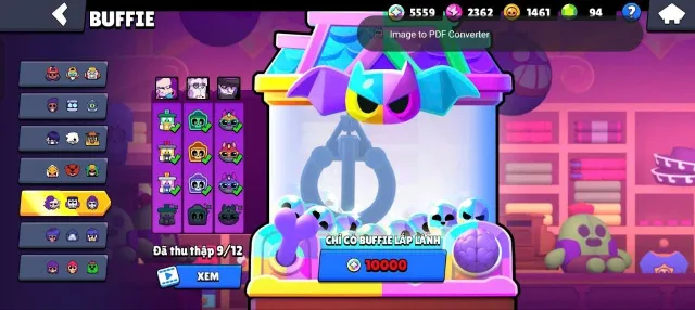 BS# 621 ➤ 104/105 Brawlers🌵 33 Max⚡ 70 Hypercharges🔥 35/63 Buffie🎖️ 60,731 Trophies🏆214 Skins🎭, 60731 кубков, 104 бравлеров
