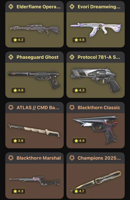 price of inv - 55k+ | 9 knives | Champions 2025 full bundle | VCT 2026 SIGIL, Sale, Diamond 1, Agents: 28, Skins: 74