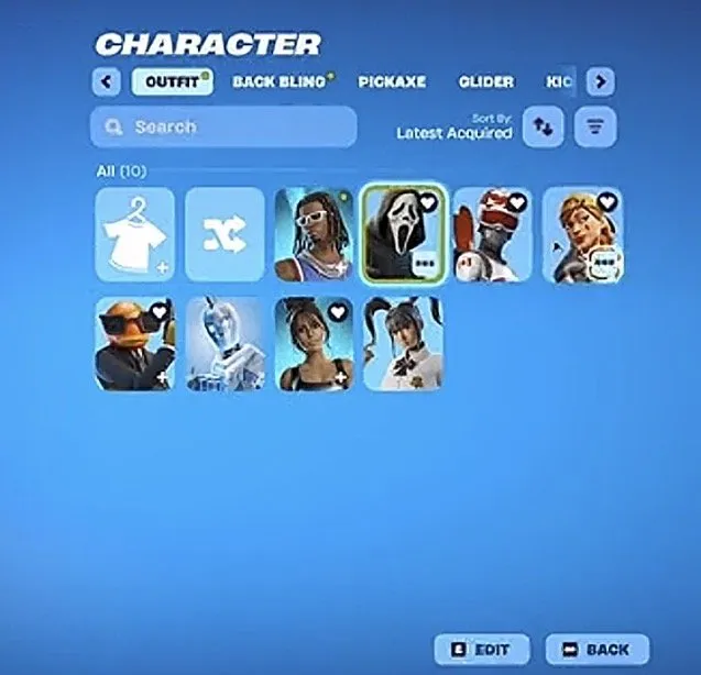 Account with 6 paid skins, Sale, skins 6