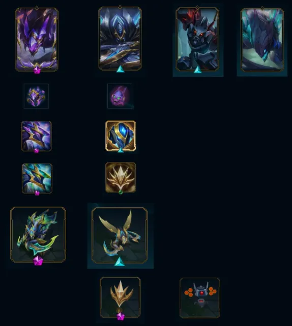 ! FOR MAIN KHA'ZIX ! MAIL+ !, Sale, level 136, champions 62, skins 37, Unranked