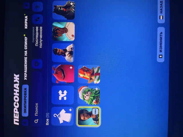 Ancien compte, Vente, skins 9