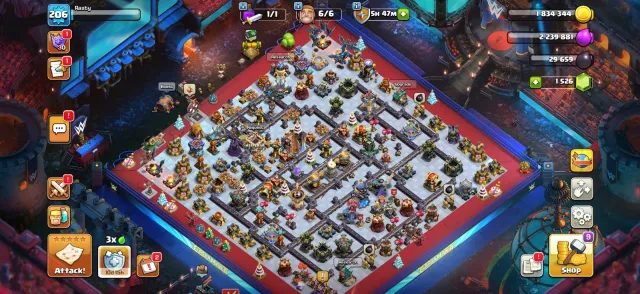 MMA X LEGENDARY SCENNARY 🤩TH18 MAX 2 HEROES 🔥16 EPIC EQUIPMENT🔥WALL FULL BLACK 🔥, 18 TH Родной Деревни, 9 TH Строителя