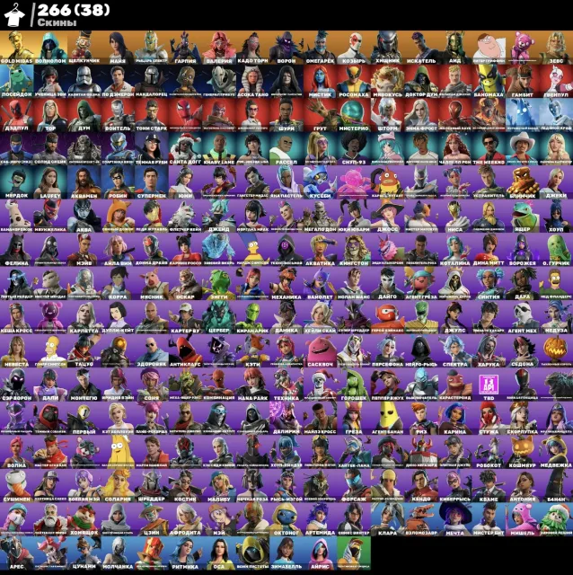 ⭐ PERSONAL ACCOUNT + 636 EMOTES ⭐ ~ WAVE BREAKER, GOLD MIDAS, Sale, skins 266