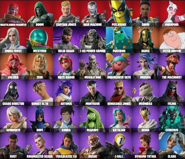 🔥FORTNITE ACCOUNT 🔥 EMAIL-ÄNDERUNG 🔥42 SKINS 🔥73 PICKAXE 🔥52 TANZEN 🔥51 GLIDER 🔥, Verkauf, Skins 42