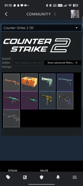 🔥account with PRIME🔥✨2 beautiful and expensive skins✨🤑1100 rubles inventory🤑, Sale, With inventory, Has PRIME