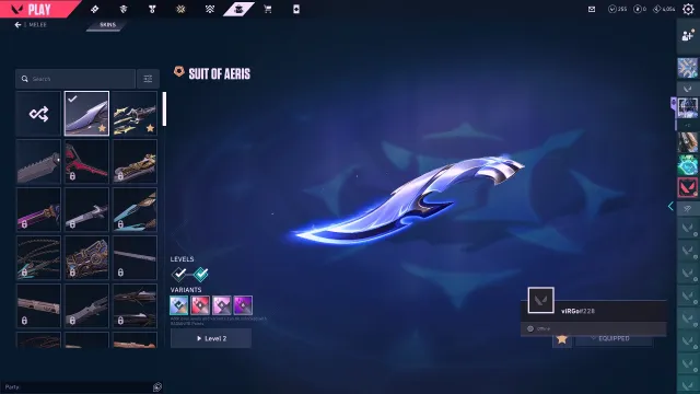 🌕[ EURU ] ACCOUNT WITH FULL PACK AEROMANTIA✨, Sale, Silver 2, Agents: 24, Skins: 10