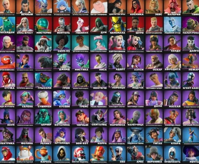 💘100 SKINS💘 / 💀HARLEY QUINN💀 / 😎CRUCIAN😎 / 😍AGENT CHAOS😍 | ✅LIFETIME WARRANTY✅, Sale, skins 100