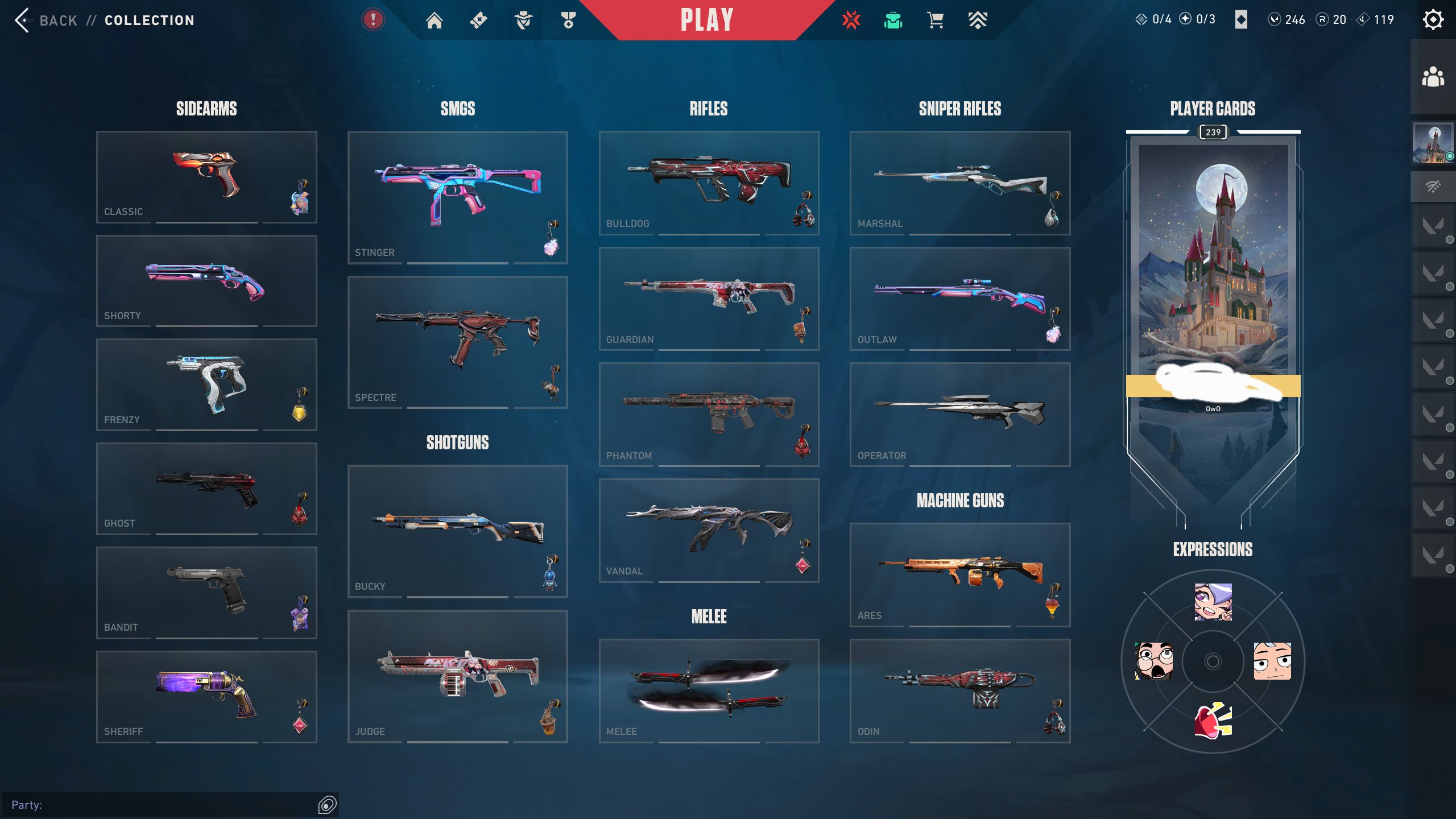 V25A6 Immo Bundle Ayakashi 6 knives, Sale, Immortal 1, Agents: 29, Skins: 56
