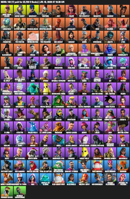 🔥 142 SKINS | ROSE TEAM LEADER 🌹 | ROGUE AGENT 🕶️ | WARPAINT 🎨 | SENTINEL 🤖 | EMAIL CHANGEABLE 📧, Sale, skins 142