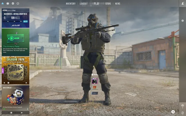 CS 2 | 2nd level on Steam | Has Prime | Medal for 3rd season | Open MM/Premier, Sale, With inventory, Has PRIME, Competitive