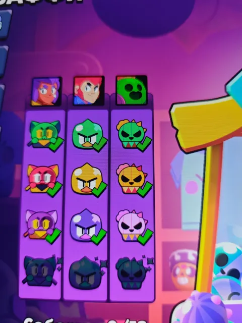 JUICY ACCOUNT 2020 YEAR 34 brawlers 11 level + buffy, 70568 trophies, 106 brawlers, 47 primes