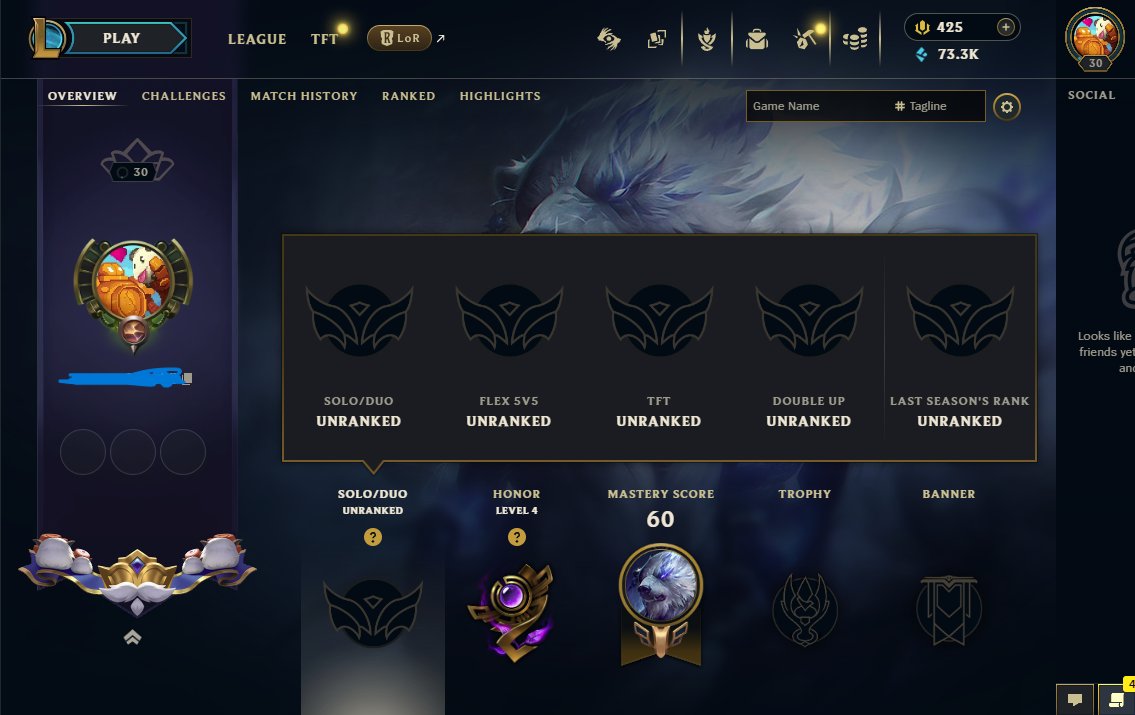♨️HandLeveled丨Ranked Ready ♨️ {EUW} {20 SKIN} in loot UnopenedLoot 425 RP BE73300, Sale, level 30, champions 17, skins 20, Unranked