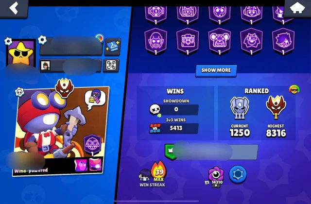 FIRST CHECK+REG DATA🎀MASTER🎀0 WINS SHD🎀CORSAR COLT🎀CAPTAIN CARL🎀PIRATE GAVS🎀2 OLD MATCH WINNER FL, 61600 trophies, 77 brawlers, 31 primes
