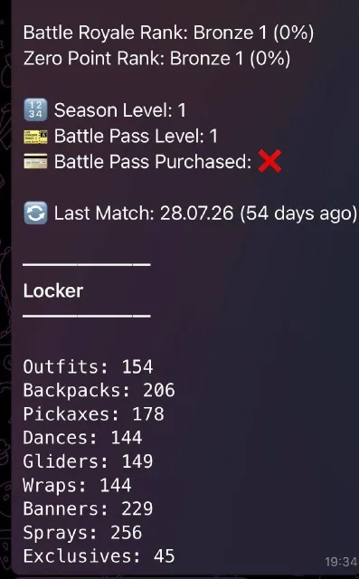 👏TRAVIS SCOTT + ANCIEN PVE + OTLÉGA👏 FULL EMAIL + GARANTIE, REÇUS, Vente, skins 154