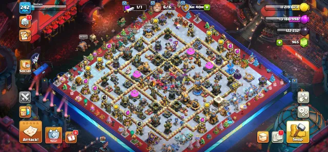 #C8 📌Discount Sale📌TH 18 MAXED 👑 7 Max Epic Equipment 👑Hero 100-100-90-75-59-15, 18 TH Родной Деревни, 10 TH Строителя
