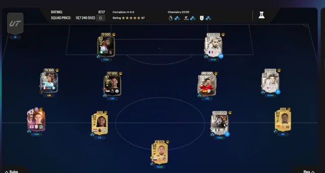 ✨Аккаунт с Iniesta 90✨ игры на аккаунте нет!✨ Открыта веб, PS, Продажа, Standard Edition, Рейтинг 88, Стоимость состава 1000к, Монет на балансе 100к
