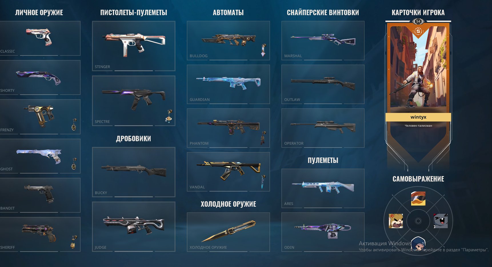 Account with email change, on calibration, donation of 11k, Sale, Ranked unlocked, Agents: 21, Skins: 25