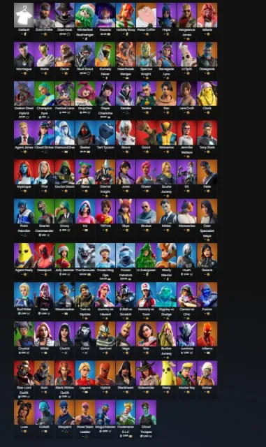Old account, has many old skins., Sale, skins 107