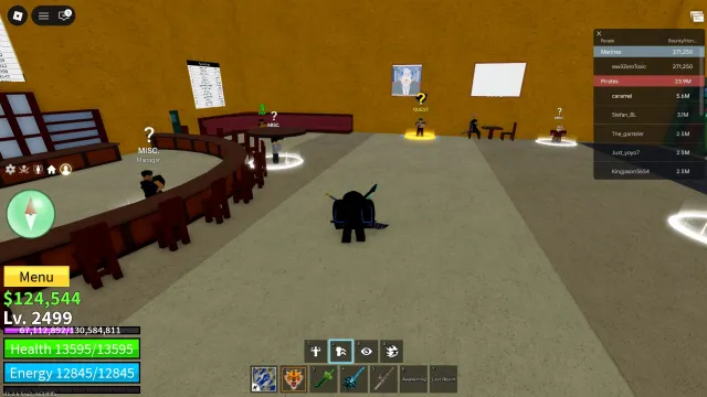 👑Blox Fruits! Level 2499 | Gamepasses | 5.6 million bounty | Dark Blade v3 | 4 races v4, Sale, Voice chat: No