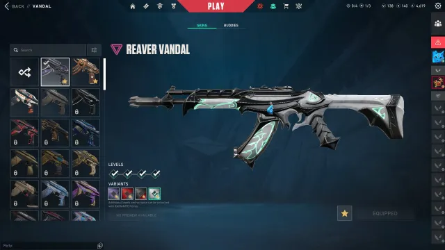 Valorant | EU (TUR) | Смена почта (Unverified) | Reaver & Magepunk | Без ранга 103lvl, Продажа, Под калибровку, Агентов: 27, Скинов: 21