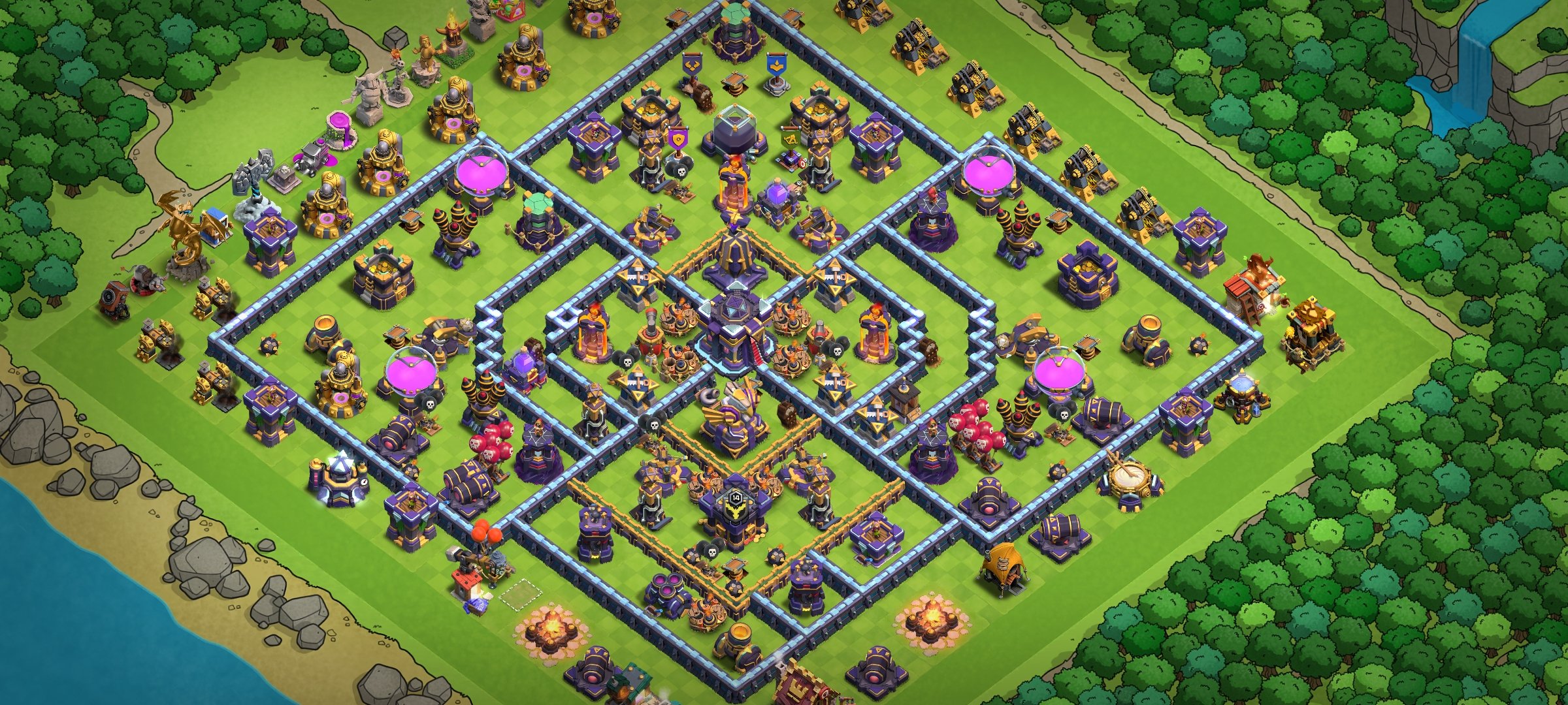 🏰 Clash of Clans account | Town Hall 14 | Level 176