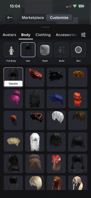 Total account about 1500 robux or more account for a girl, Sale, Voice chat: Yes