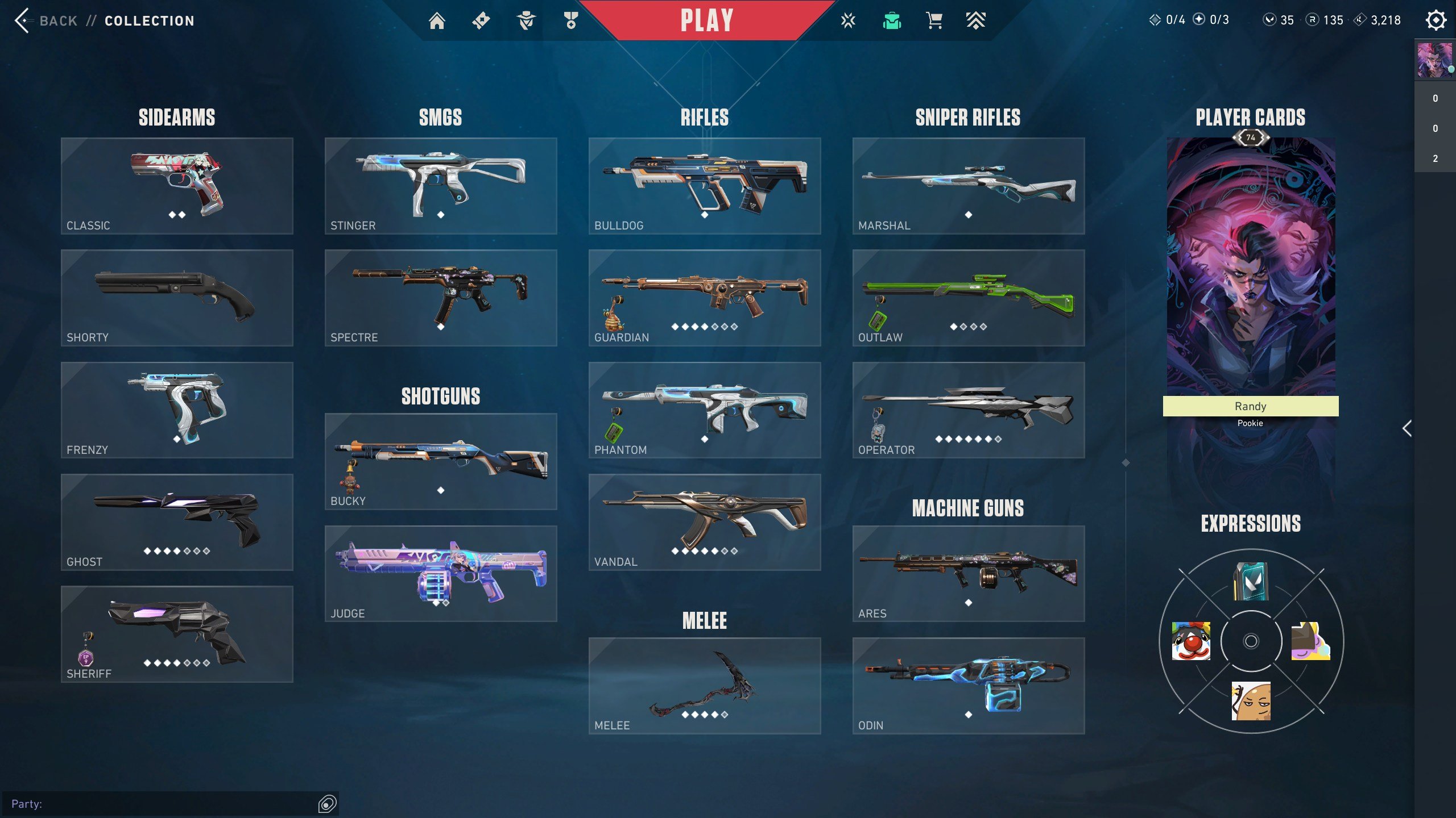 ✅KNIFES 15|VANDALS 25|PHANTOMS 23|SHERIFFS 34✅GOLD 1|28 AGENTS✅NATIVE MAIL✅REVIEWS FOR $4000✅, Sale, Gold 1, Agents: 28, Skins: 156