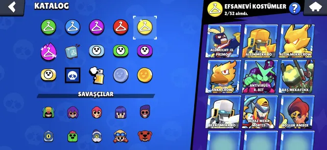 🔥🔥🔥 TOP BRAWL STARS ACCOUNT | 47k+ CUPS | 96/104 FIGHTERS | 23 PRIME | 73 EPIC SKINS |🔥🔥🔥, trophies 47000, brawlers 96, primes 23