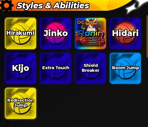 og ronin 3m, hidari, kijo, jinko, Accounts