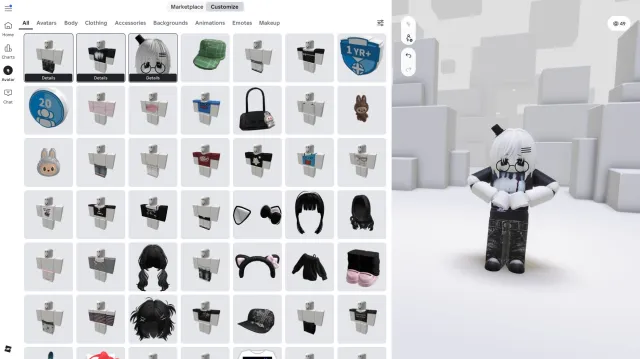 ❤️✳️ [АВТОВИДАЧА] ROBLOX АККАУНТ ✳️ ІНВЕНТАР НА 15000+ ROBUX ✳️❤️ ник XXsanrio2, Продаж, Voice chat: Ні