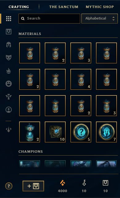 Handmade fresh lvl 30 13 skin 37.9k BE 25 champions 550RP honor lvl 3 10 games done, Sale, level 30, champions 25, skins 13, Unranked
