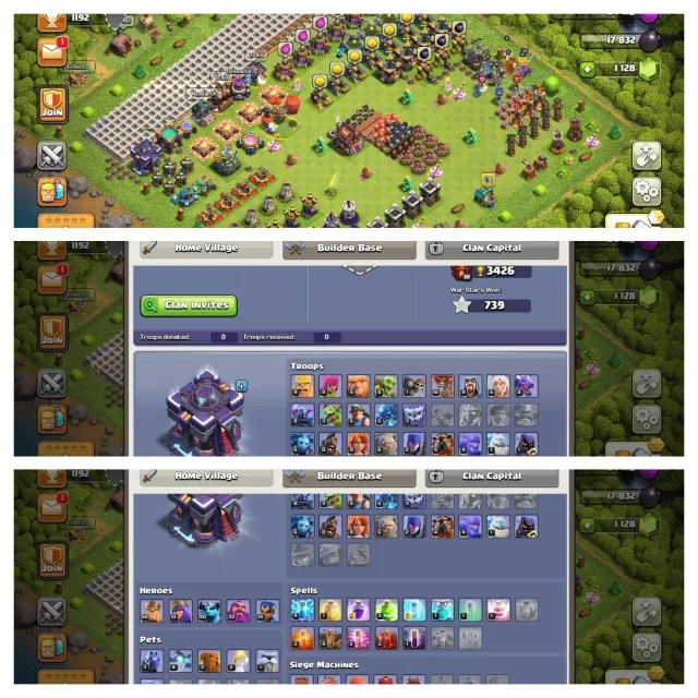 Th 15 donation ⧉ Best Max Defence white walls ⧉ Heros-48-51-33-14 Full access ⧉ BEST-DEAL, 15 TH Родной Деревни