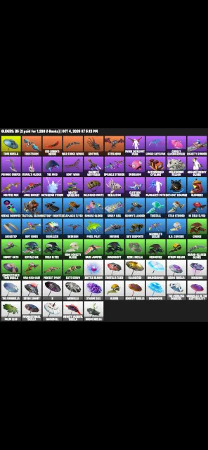 💜 FORTNITE | REAPER | ULTIMA KNIGHT | 74 SKINS | 112 EMOTES | 92 PICKAXES | 85 GLIDERS 💜, Sale, skins 74