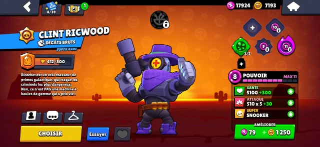✨2019, •CALAVERA PIPER• •RICOCHET• •MEGA BOX DARRYL AND OMEGA BOX DARRYL, trophies 15674, brawlers 68