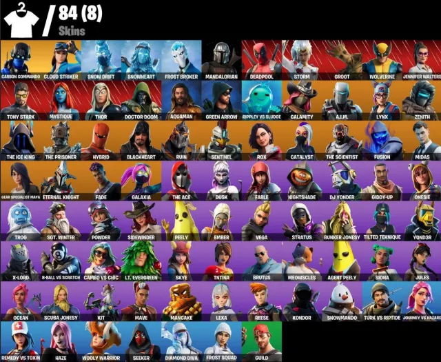 👑 Vollzugriff + E-Mail 💎 NIMM DEN ELF 💎 ORANGE JUSTICE 🎈 CARBON COMMANDO 🎈 💎 ANWEISUNG 💎, Verkauf, Skins 84
