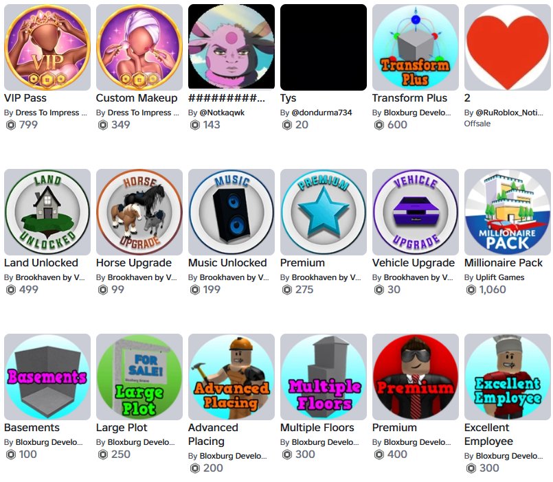 💎 Roblox |Brookhaven Prem Bundle |TOTAL 15000R Donation + 13200R Inventory |Millionaire Pack 1060 R, Sale, Voice chat: No