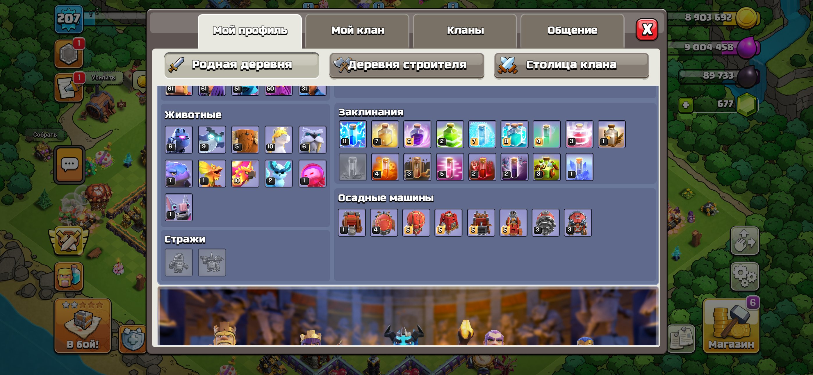 V💎208LVL💎18TХ💎ГЕРОИ 61|61|51|50/31💎700 ГЕМОВ 💎СКРИНЫ💎, 18 TH