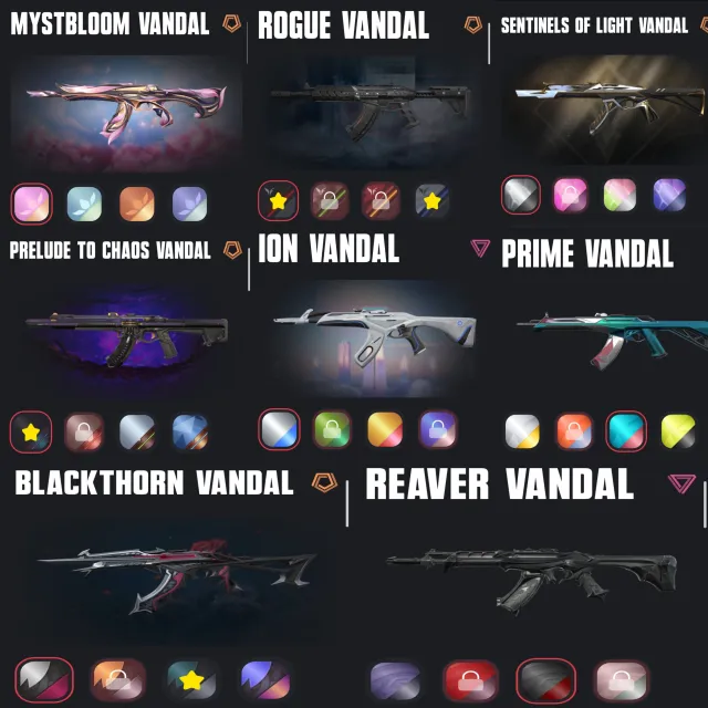 🥵🔥 FAT ACCOUNT: Native email, New Year Cookie, 8 skins on Vandal and top knives!🥵, Sale, Platinum 1, Agents: 29, Skins: 82