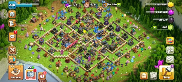 TH18 МАКСИМАЛЬНАЯ ЗАЩИТА🏆ВЫСОКИЙ УРОВЕНЬ ОПЫТА 238🏆ТРОФЕЙ LEGEND TOUCH🏆13X ЭКИПИРОВКА🏆21X СКИНЫ🏆ГЕРОИ 89-87-64-69-50-7, 18 TH Родной Деревни