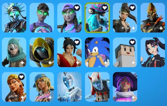 account for sale, did not play ranked, but has skins, Sale, skins 23