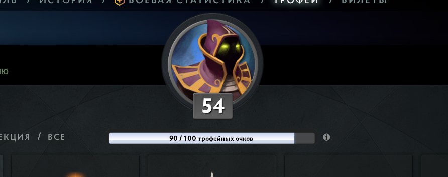 Main pool 54 trophy with rating