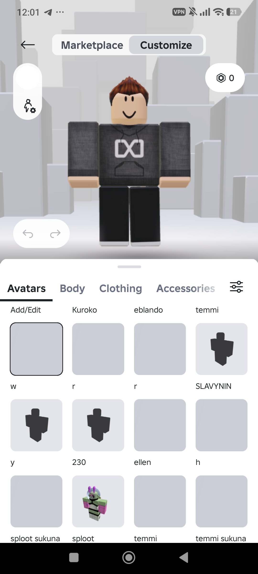 ‼️‼️SELLING ACCOUNT WITH ABOUT 15K ROBUX‼️‼️, Sale, Voice chat: No