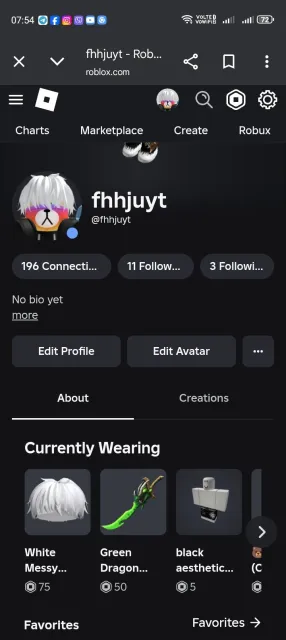 The account has leveling in almost any game, Sale, Voice chat: No