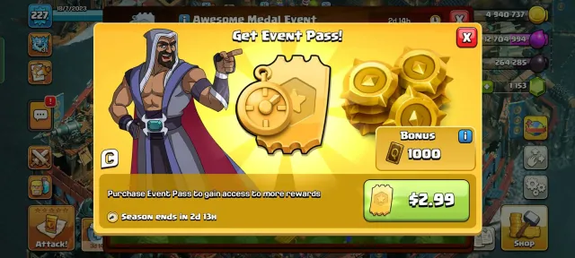 Th18➤Near max➤11 EPIC MAX➤6 HEROES MAX➤🐾 1 PET LEFT➤60% DISCOUNT shop➤Nc free, 18 TH Родной Деревни, 10 TH Строителя