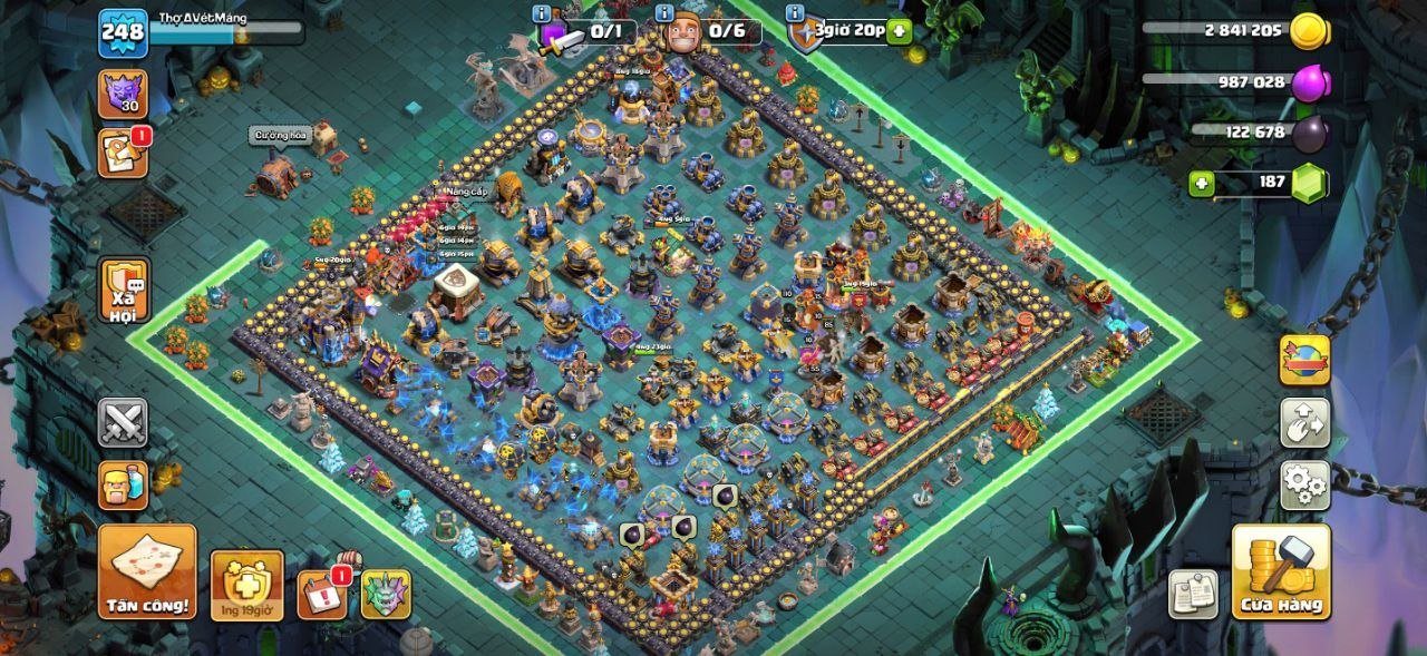Th 18➤ 5 hero Max🔥8 epic max➤ many hero's skins ➤ Nc Available, 18 TH Main Village